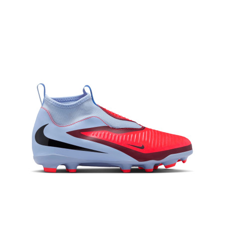Nike Phantom 6 montante Academy junior FG/MG rouge bleu