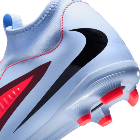 Nike Phantom 6 montante Academy junior FG/MG rouge bleu