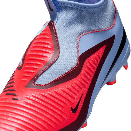 Nike Phantom 6 montante Academy junior FG/MG rouge bleu