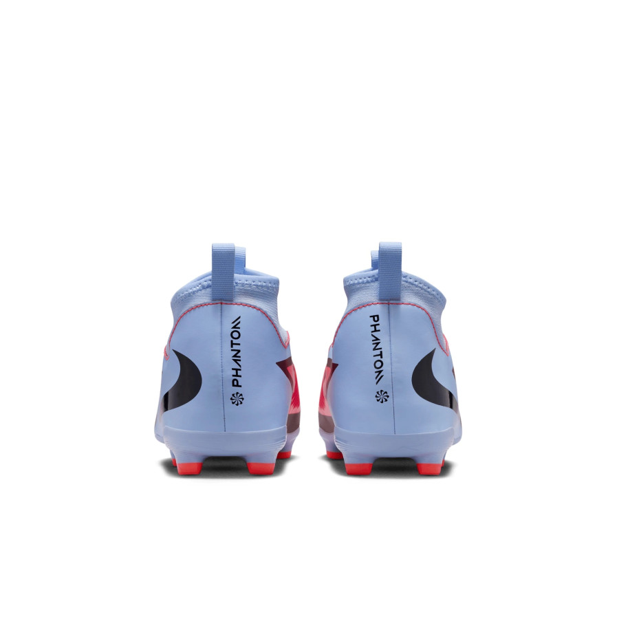Nike Phantom 6 montante Academy junior FG/MG rouge bleu