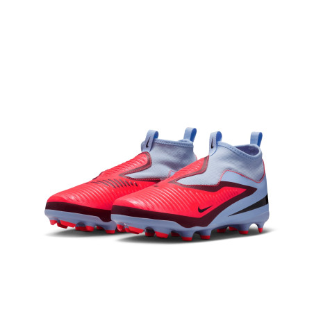 Nike Phantom 6 montante Academy junior FG/MG rouge bleu