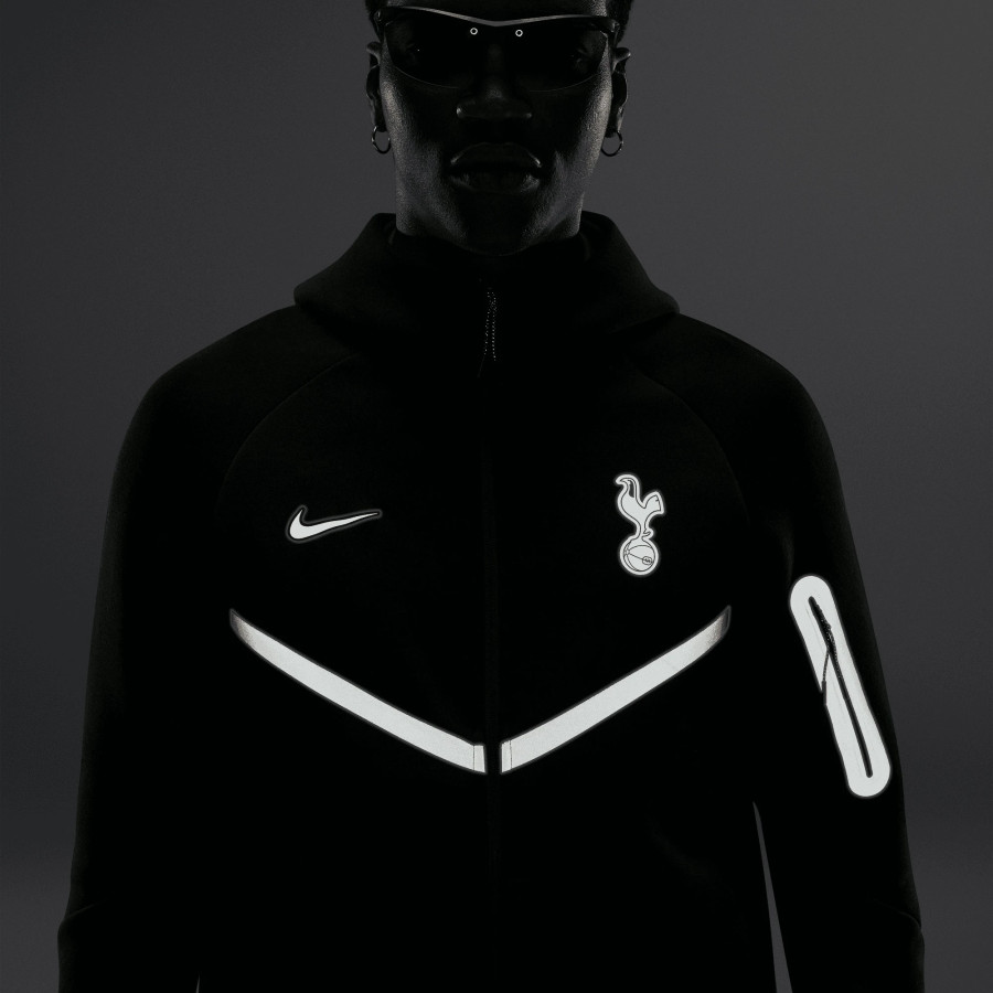 Veste survêtement Tottenham TechFleece gris