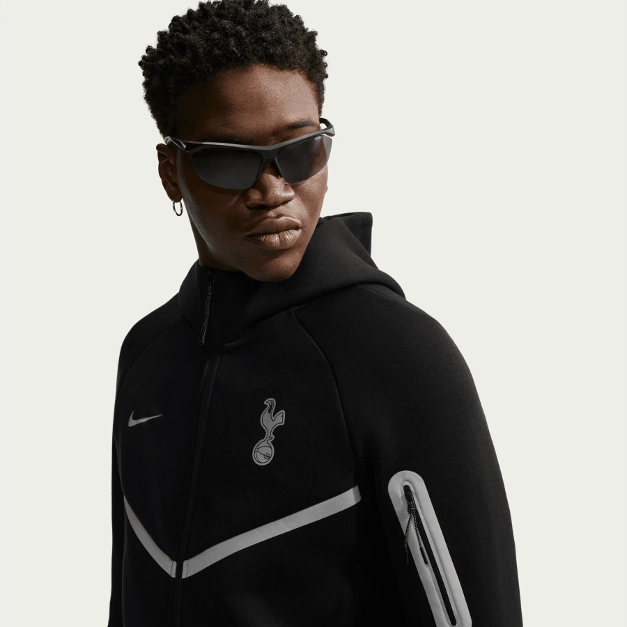 Veste survêtement Tottenham TechFleece gris
