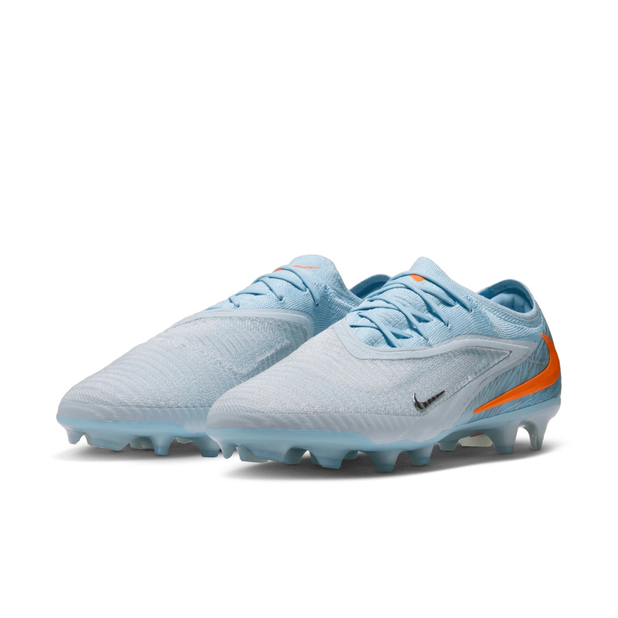 Nike Phantom 6 United 4 Elite FG bleu ciel orange