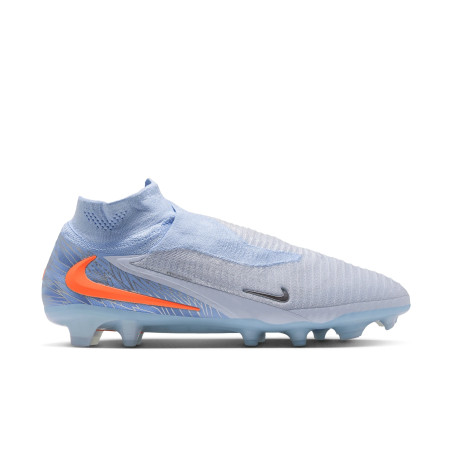 Nike Phantom 6 montante United 4 Elite FG bleu ciel orange