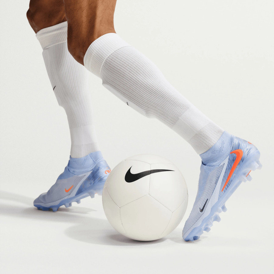 Nike Phantom 6 montante United 4 Elite FG bleu ciel orange