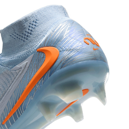 Nike Phantom 6 montante United 4 Elite FG bleu ciel orange