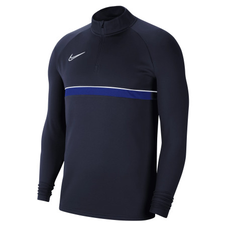 Sweat zippé Nike Academy bleu foncé