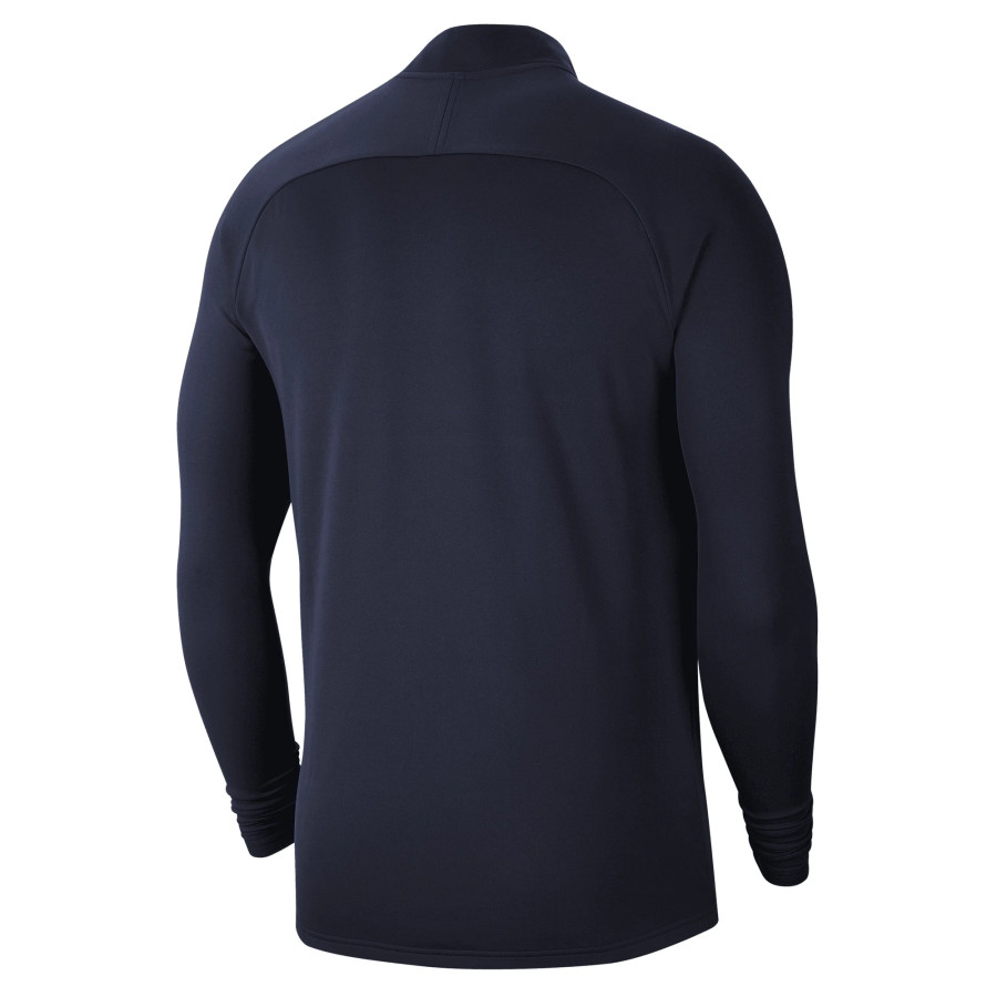Sweat zippé Nike Academy bleu foncé