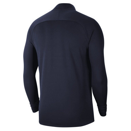 Sweat zippé Nike Academy bleu foncé