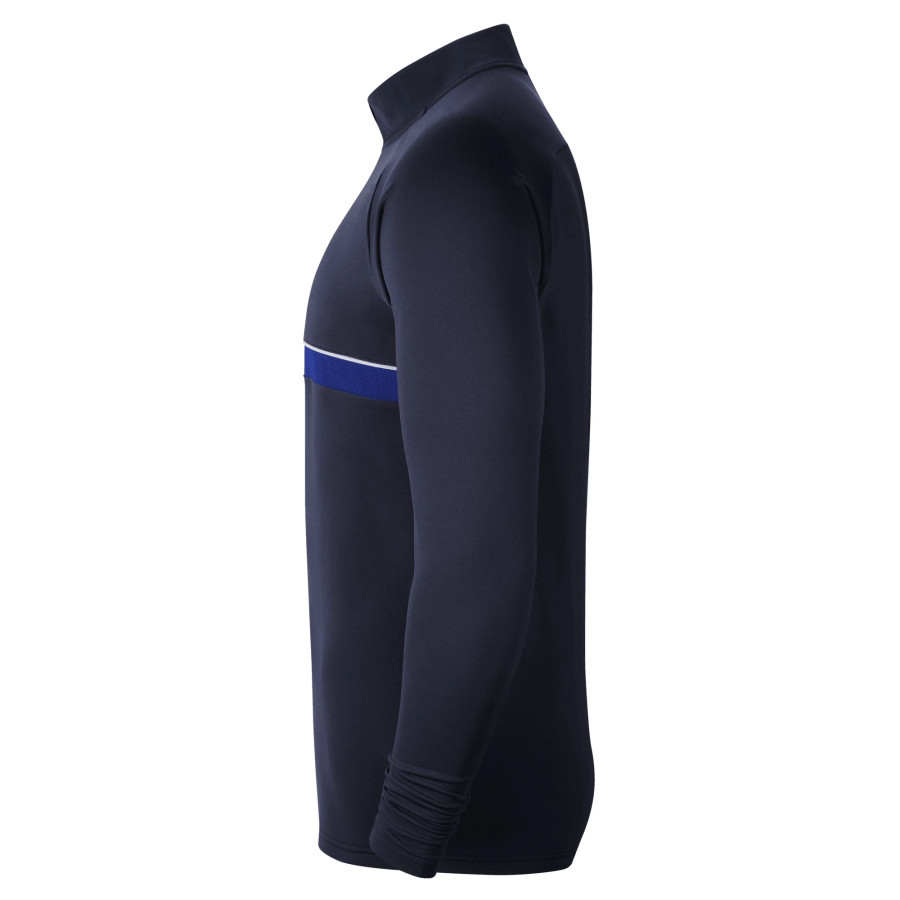 Sweat zippé Nike Academy bleu foncé