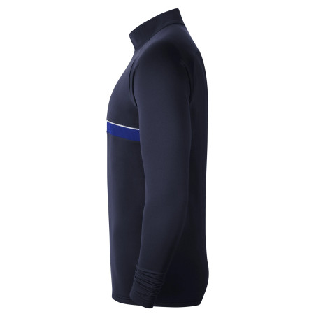 Sweat zippé Nike Academy bleu foncé