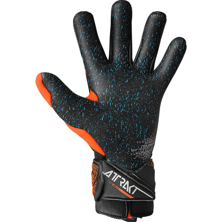 Gants gardien Attrakt Fusion Carbon 3D noir orange