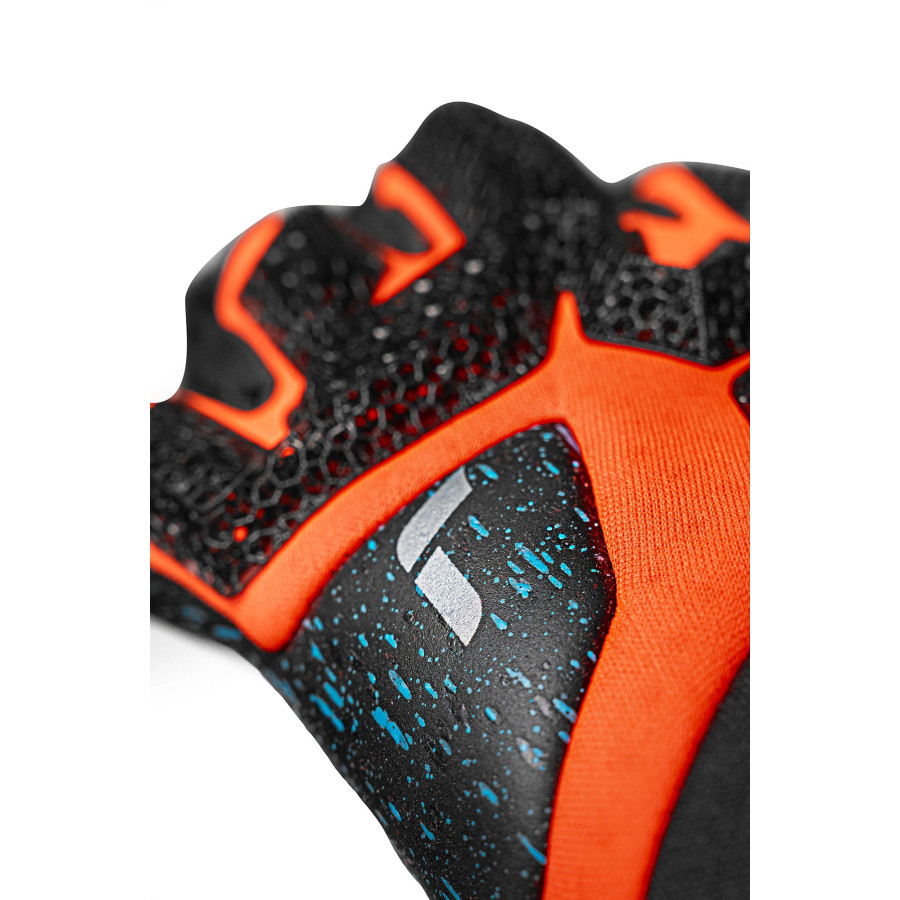 Gants gardien Attrakt Fusion Carbon 3D noir orange