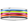 Pack 6 bandeaux Nike Flex Slim Classique multicolores