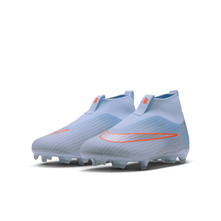 Nike Mercurial Superfly 11 United 4 Academy junior FG/MG bleu ciel orange