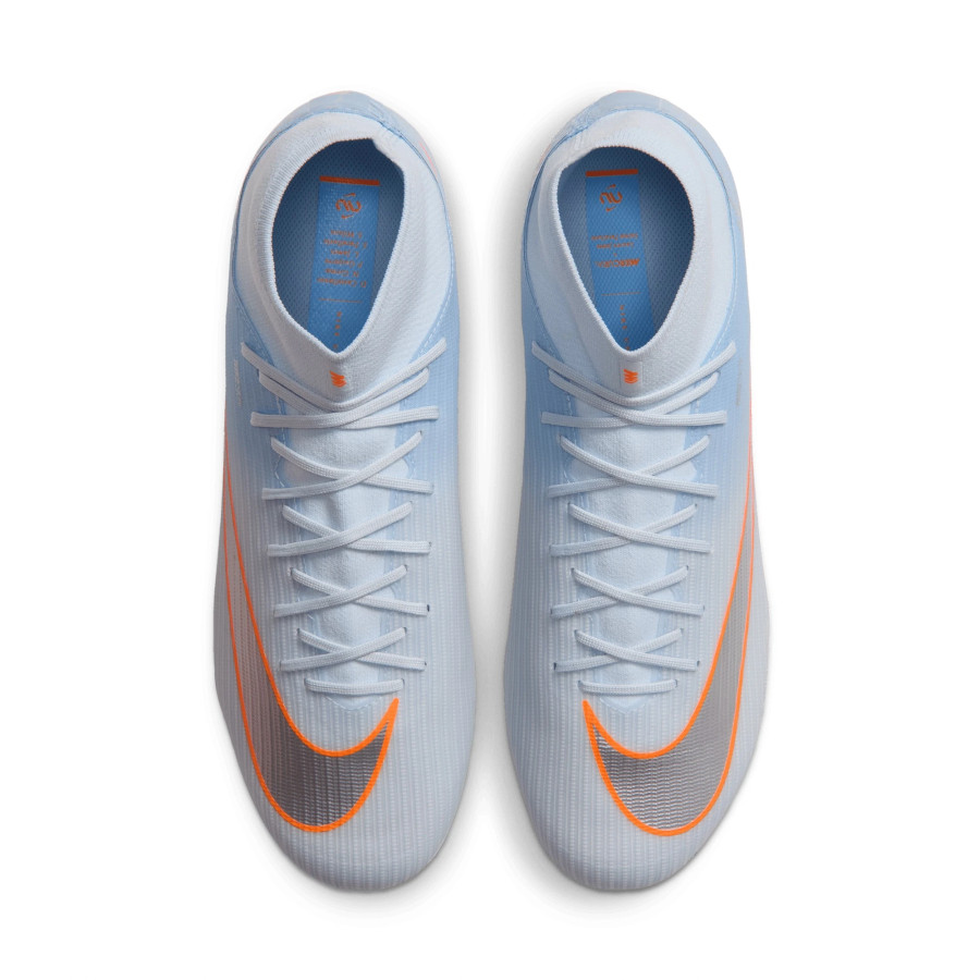 Nike Mercurial Superfly 11 United 4 Academy FG/MG bleu ciel orange