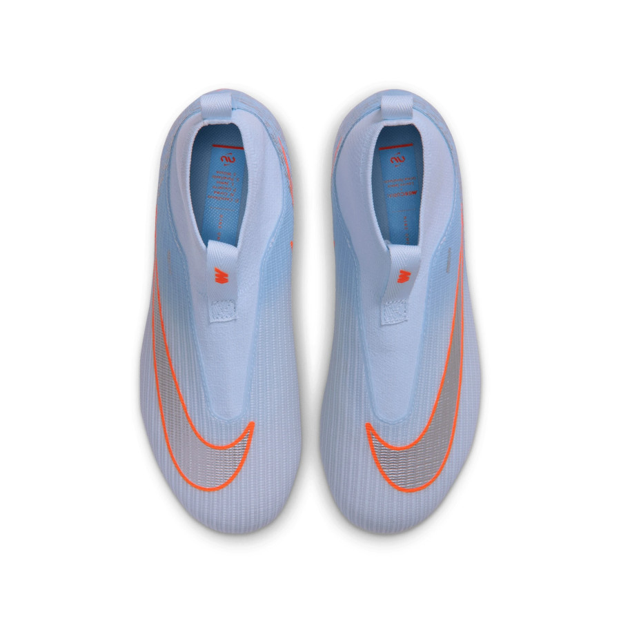 Nike Mercurial Superfly 11 United 4 Academy junior FG/MG bleu ciel orange