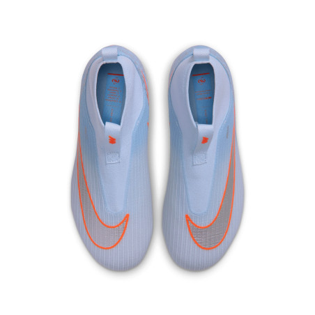 Nike Mercurial Superfly 11 United 4 Academy junior FG/MG bleu ciel orange