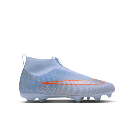 Nike Mercurial Superfly 11 United 4 Academy junior FG/MG bleu ciel orange