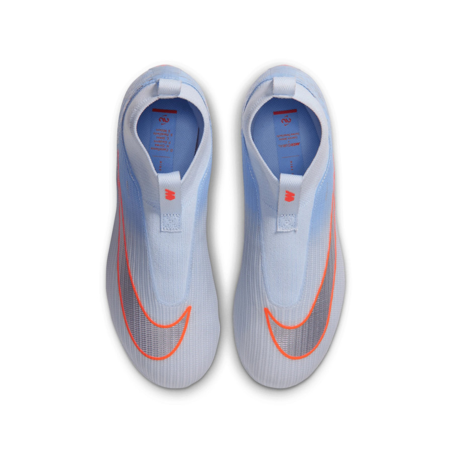 Nike Mercurial Superfly 11 United 4 Academy junior AG bleu ciel orange