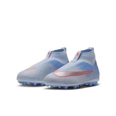 Nike Mercurial Superfly 11 United 4 Academy junior AG bleu ciel orange