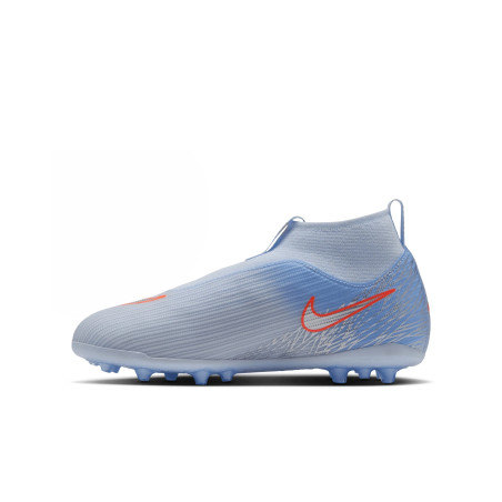 Nike Mercurial Superfly 11 United 4 Academy junior AG bleu ciel orange