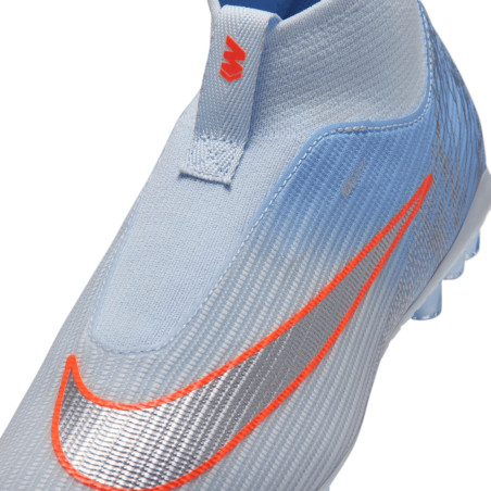Nike Mercurial Superfly 11 United 4 Academy junior AG bleu ciel orange