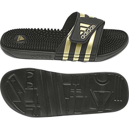 Sandales ADISSAGE noir or