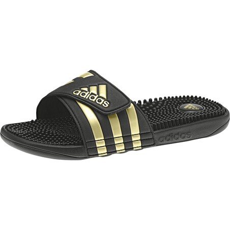 Sandales ADISSAGE noir or