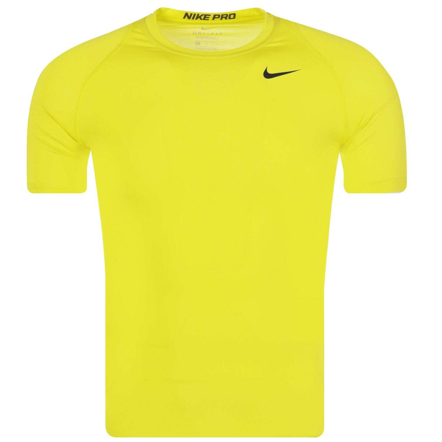 Neon yellow shirt nike on sale