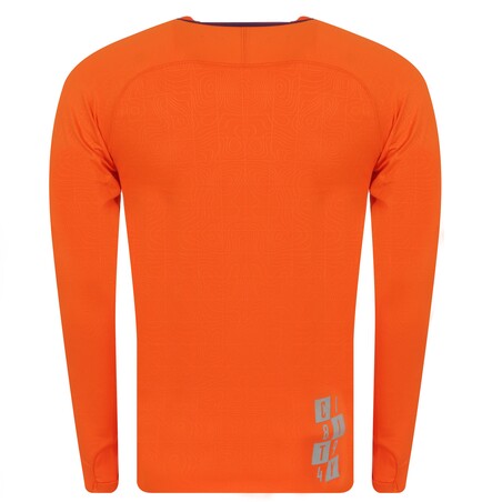 Sweat entraînement Manchester City orange 2018/19