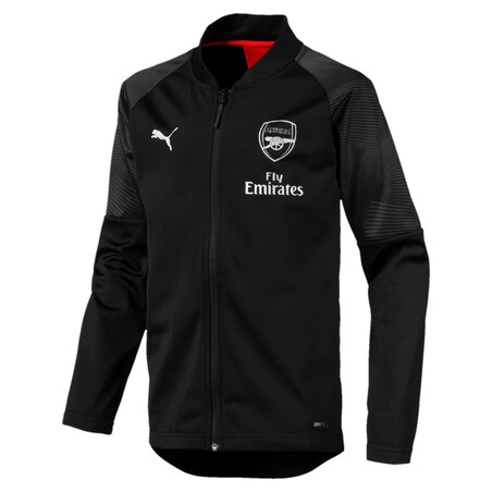 Veste entraînement junior Arsenal noir 2018/19