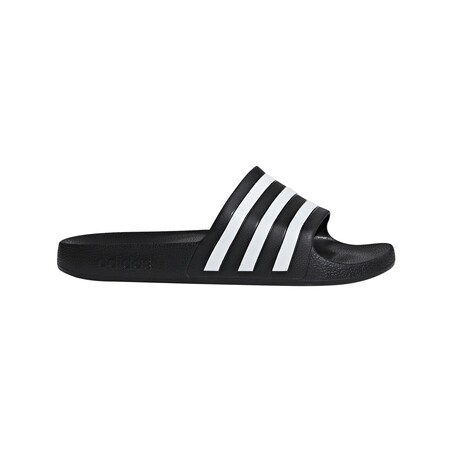 Sandales ADILETTE AQUA noir blanc