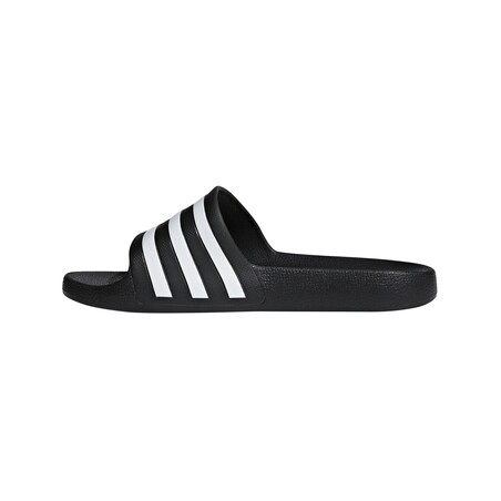 Sandales ADILETTE AQUA noir blanc