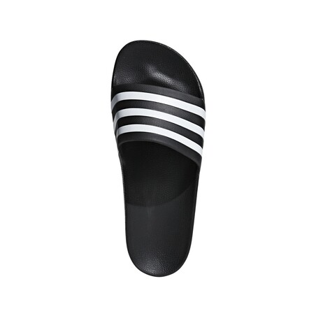 Sandales ADILETTE AQUA noir blanc