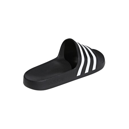 Sandales ADILETTE AQUA noir blanc