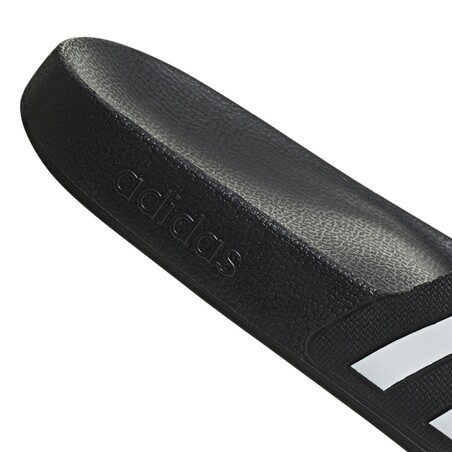 Sandales ADILETTE AQUA noir blanc