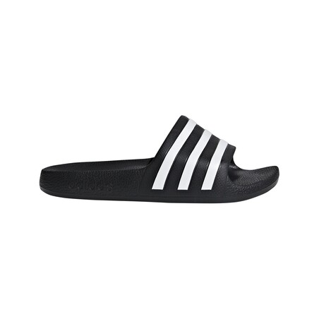 Sandales Junior ADILETTE AQUA noir blanc 2018/19