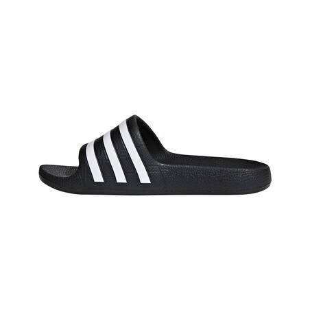 Sandales Junior ADILETTE AQUA noir blanc 2018/19