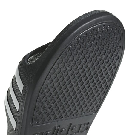 Sandales Junior ADILETTE AQUA noir blanc 2018/19