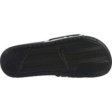Sandales Nike Benassi graphic blanc noir 2018/19
