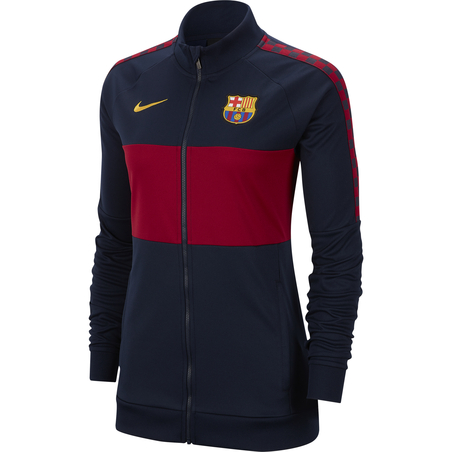 Veste survêtement Femme FC Barcelone I96 bleu rouge 2019/20