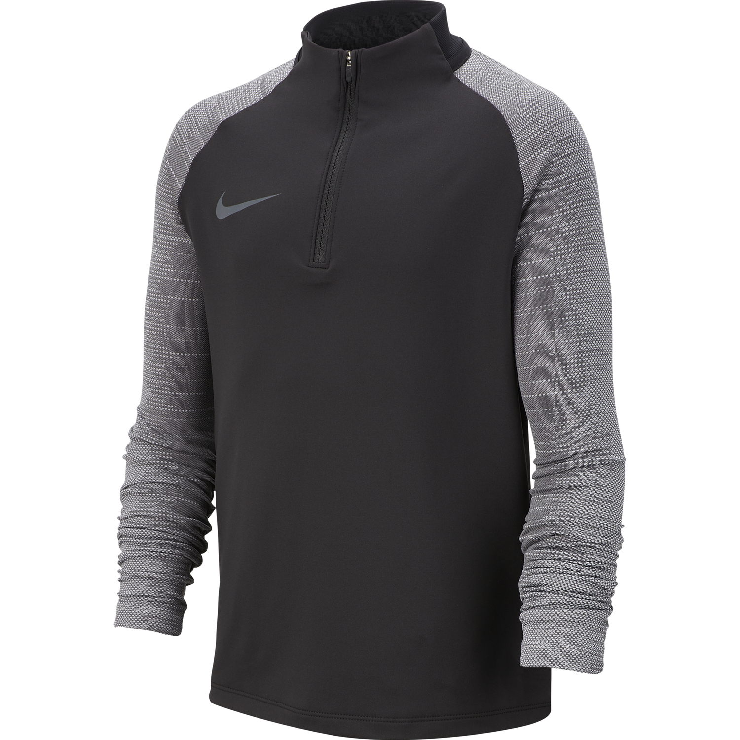 Sweat zippé junior Nike noir gris sur Foot.fr