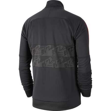 Veste survêtement Chelsea I96 noir orange 2019/20