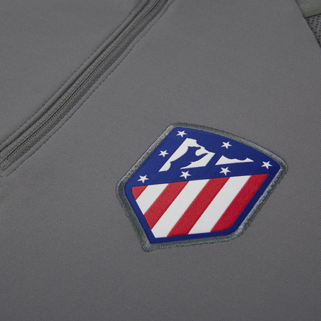 Sweat zippé junior Atlético Madrid gris rouge 2019/20