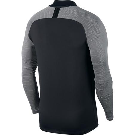 Sweat zippé Nike strike noir gris 2019/20