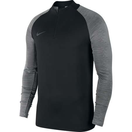 Sweat zippé Nike strike noir gris 2019/20
