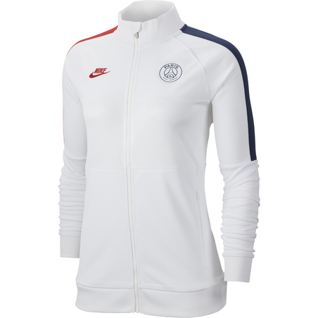 Veste survêtement Femme PSG I96 blanc 2019/20