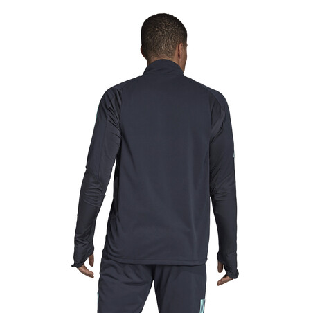 Sweat zippé Juventus noir bleu 2019/20